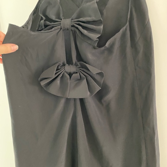 Parker Black Silk Dress Size Small - Picture 5 of 5